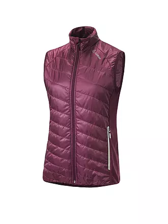 LÖFFLER | Veste de ski de fond pour femmes PL60 | dunkelrot